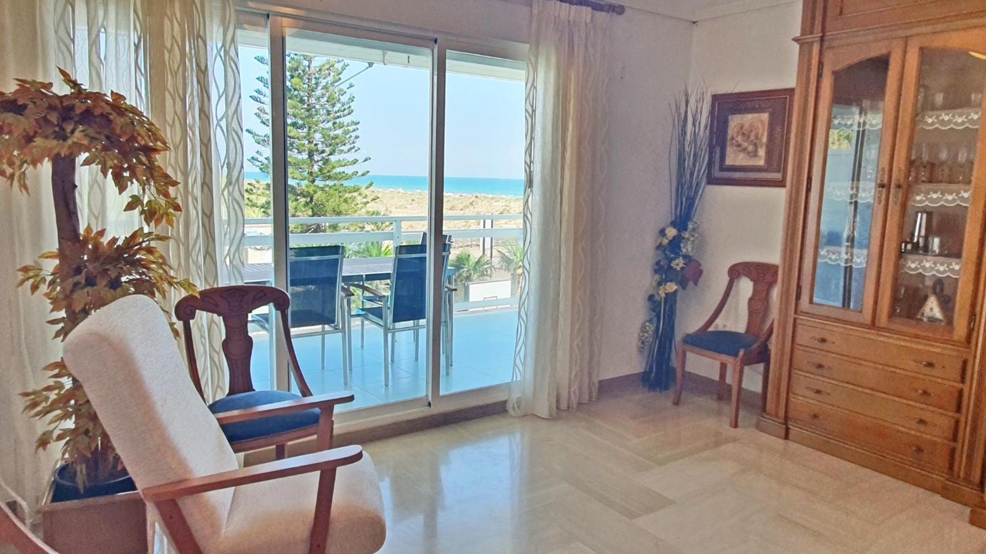 AIGUA BLAVA Primera línea - Alquiler solo familias Playa de Gandia Esterno foto