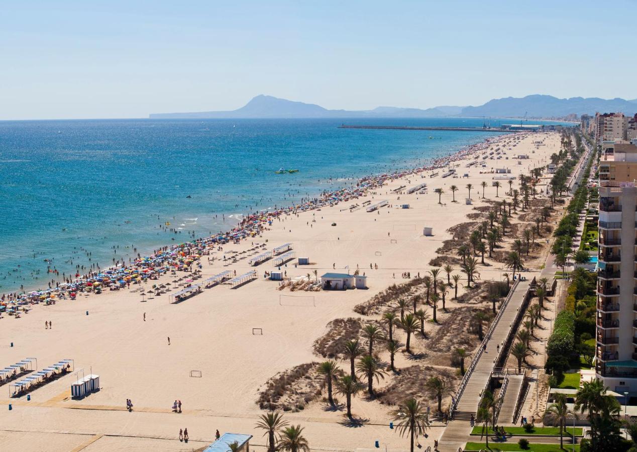 Appartamento AIGUA BLAVA Primera línea - Alquiler solo familias Playa de Gandia Esterno foto