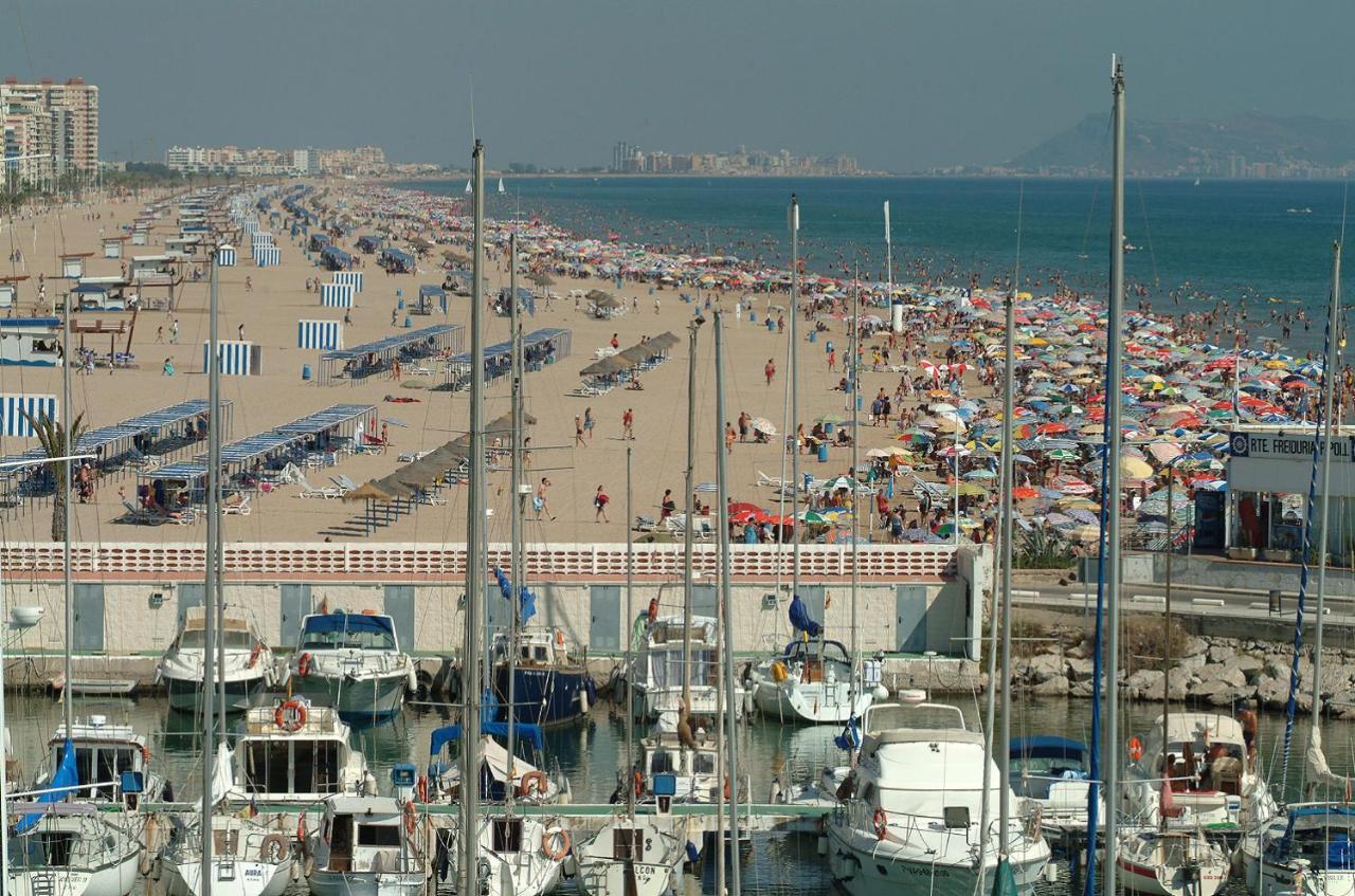 AIGUA BLAVA Primera línea - Alquiler solo familias Playa de Gandia Esterno foto