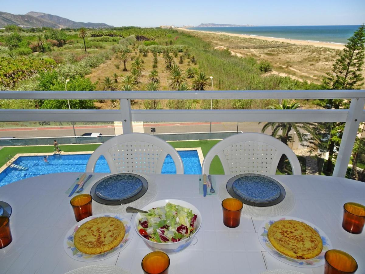 Appartamento AIGUA BLAVA Primera línea - Alquiler solo familias Playa de Gandia Esterno foto